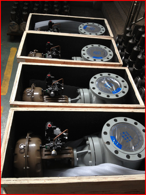 API6D Pneumatically Operated Control Valve